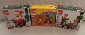 NEW LEGO Buildable Holiday Characters - Santa 40206 Elves 40205 Reindeer 40092