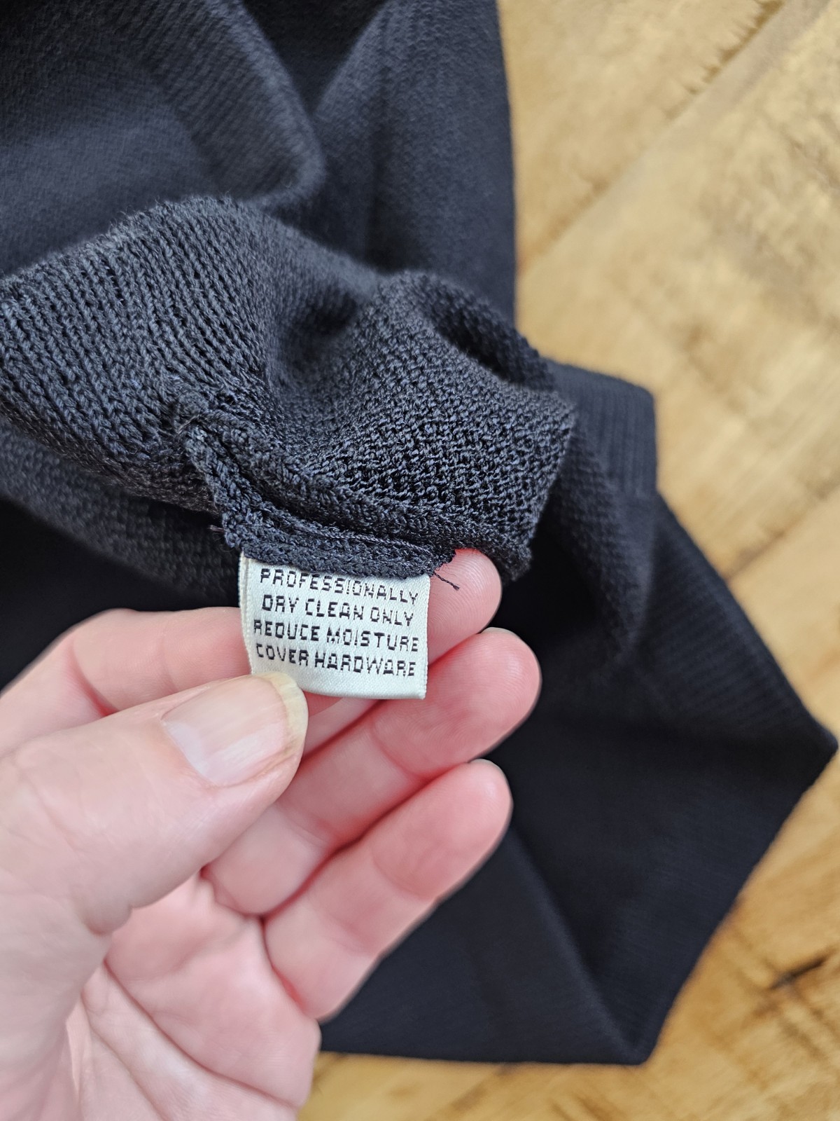 ST. JOHN Basic Black Gold Button Santana Knit Jac… - image 8