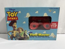 Disney Toy Story View-Master Gift Set Tyco 1995 Sealed 3D Viewer Reels