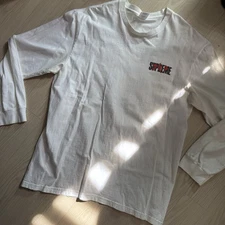 Supreme x Akira Neo Longsleeve White Shirt FW2017 Size L