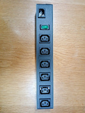 Hammond 6 C13 socket power strip 1581H6 230VAC 10 Amps