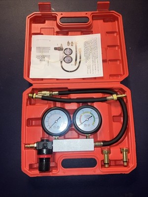 Engine Compression Tester Cylinder Leak Down Detector