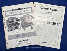 Original Conn Organ Service Manual / Starbrite 290 Starlite 308 -- 4