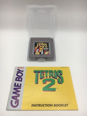 Game Boy 1993 - Tetris 2 Cartridge w/ Manual (Works)