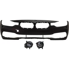 Bumper Cover Fascia Kit For 2016 BMW 328i Front 17-18 330i 16-18 328d/X Drive