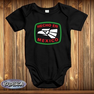 Hecho en Mexico Baby Body Bodysuit Strampler Kind Geschenk Made in Mexico Mexiko