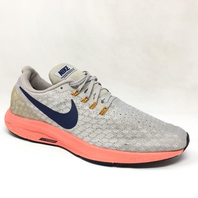 Nike Air Zoom Pegasus 35 Running Shoes Sneakers Mens Size 10.5 Gray Pink Gym