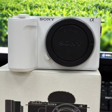 Sony ZV-E10 II 26MP 4K Digital Camera Body White English Language