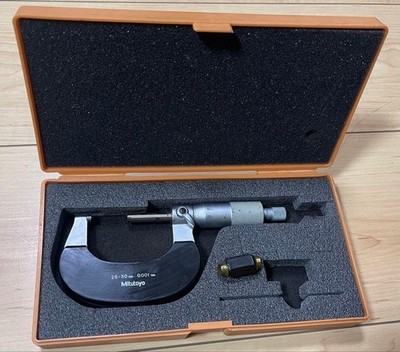 Mitutoyo Micrometer No. 102-120 25-50Mm Japan Ship