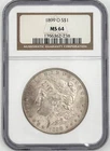 1899 O Morgan Silver Dollar $1 NGC MS64