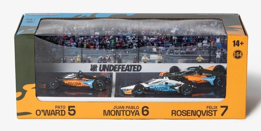 ミニカー ARROW MCLAREN '2022 INDY500 3-CAR SET Arrow Mclaren '2022 Indy500 3-Car Set | eBay