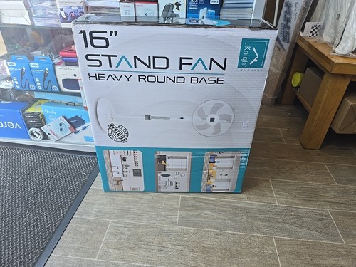 16 Stand Fan Heavy Round Base - Picture 6 of 6