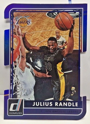 Julius Randle 2015-16 Donruss Status Die-Cut Parallel #'d 14/30 - LA Lakers