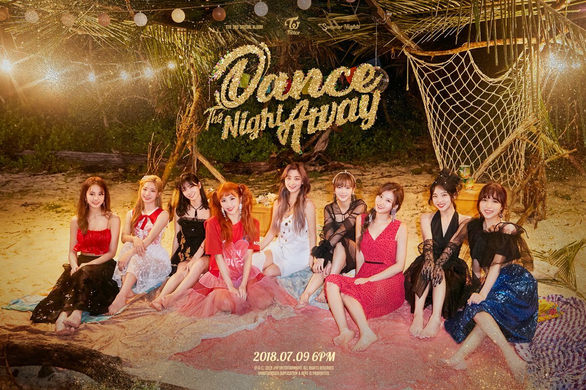 Twice-[Summer Nights]2nd Special Random CD+Poster+Book+Card+etc+