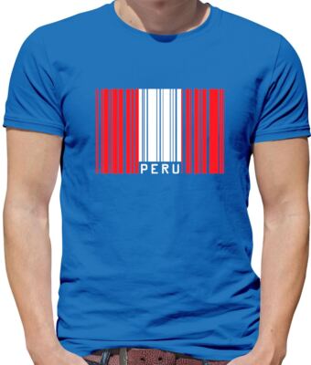 Peru Flagge - Herren T-Shirt - Lima Südamerika Länderflaggen Reise Geschenk
