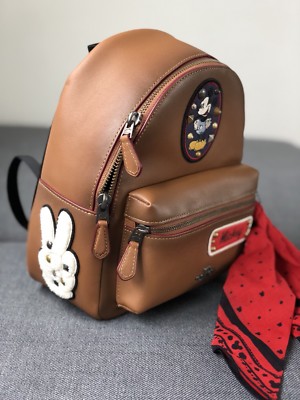 NEW LIMITED EDITION MICKEY MOUSE X COACH SMALL SADDLE  display picture 1