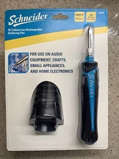 NEW NIB Schneider  Lithium-Ion USB Rechargeable  Cordless Soldering Pen 980° F