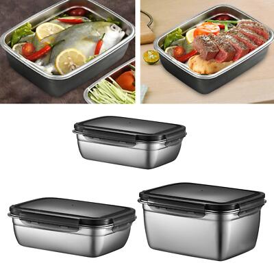 Bento Box Frischhaltedose mit Deckel Multifunktional Rechteckig Frisch