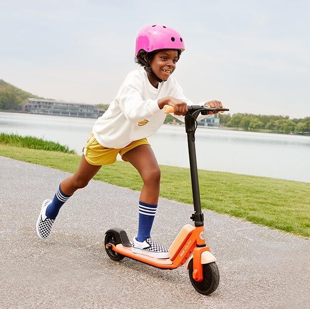 NIU KQi Youth + Electric Kick Scooter for Kids 6-12 yrs/48-63 inch Height (Red)