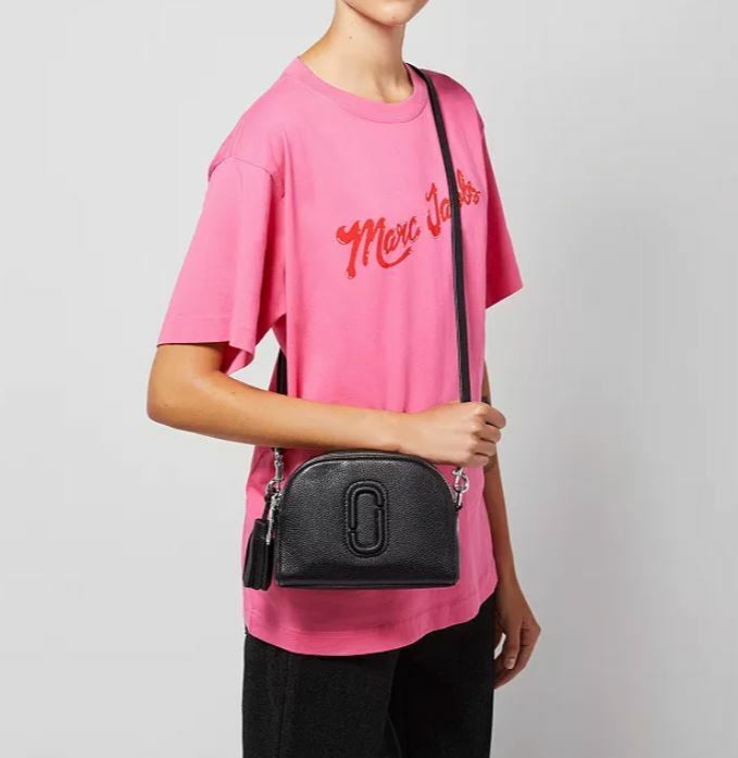 Marc Jacobs Shutter Leather Crossbody Color: BLACK /Gold Marc Jacobs Shutter Leather Crossbody Color: BLACK /Gold