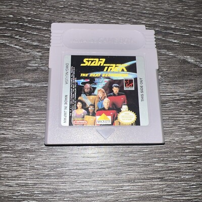 Star Trek: The Next Generation (Nintendo Game Boy, 1993) Tested Works