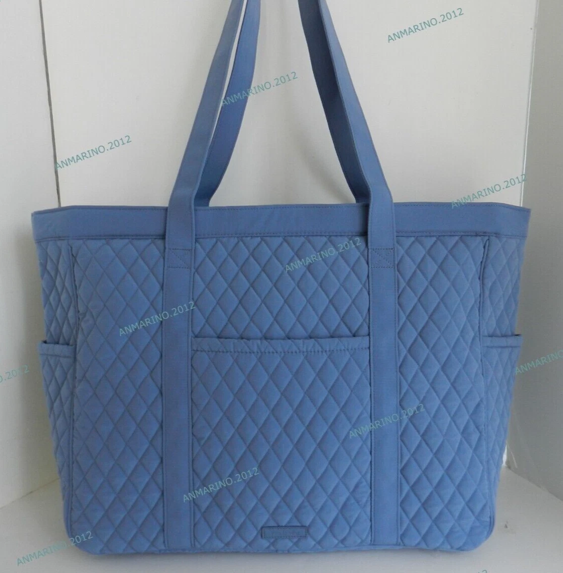 Vera Bradley Get Going Tote Large Travel Tote Bag in Rustic Blue | eBay
