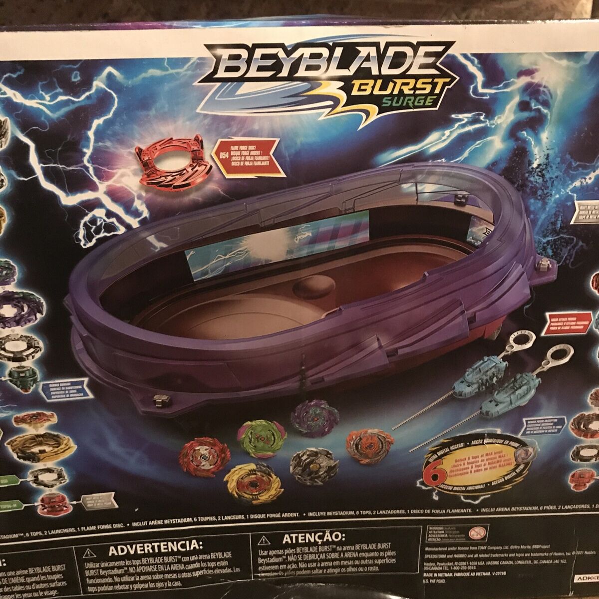 Beyblade Burst Surge Speedstorm Slayer Showdown Battle Set