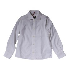 DOLCE & GABBANA Kids White Cotton Dress Shirt Long Sleeves s. Tag 3 Years 170usd
