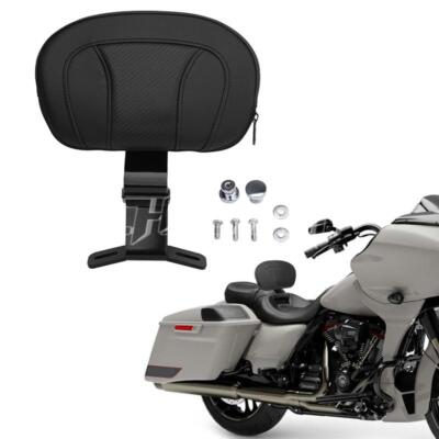 Harley Rider Pad Front Driver Rider Backrest Pad For Harley Touring Road Street Glide ...