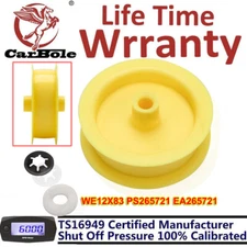WE12X81 Electric Dryer Idler Pulley Wheel Exact Replacement Part For GE General
