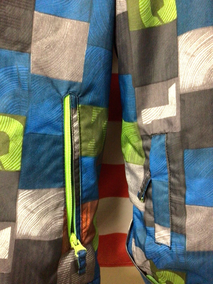 Jaqueta de esqui e snowboard Quicksilver Dry Flight 10k Technology. Youth XL(16). - Imagem 4 de 4