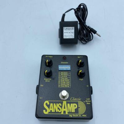Tech 21 SansAmp Classic SA1 Röhrenverstärker-Emulator Gitarren-Effektpedal