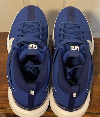 Nike Force Trout 7 MCS Blue Baseball Softball Cleats CT0828-400 Men’s Sz 14 NEW Nike Force Trout 7 MCS Molded Baseball Cleats Blue White  main image 3