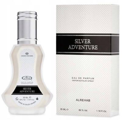 AL REHAB Silver Adventure  Eau de Parfum für Männer 35 ml  variant