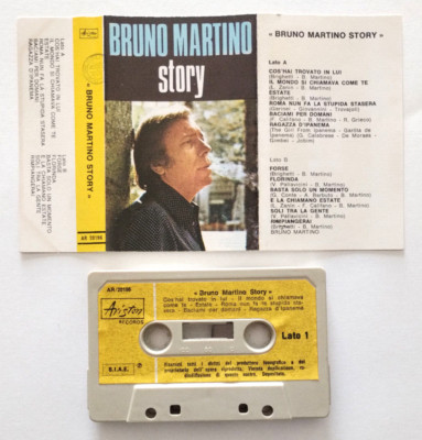 Mc Bruno Martino Bruno Martino Story Musicassetta Italy 1972 Jazz Pop Music