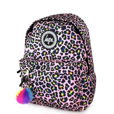 hype disco leopard backpack