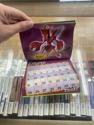 Pokémon Calendar 16 Month Mini Calendar 2002 Collectible | eBay