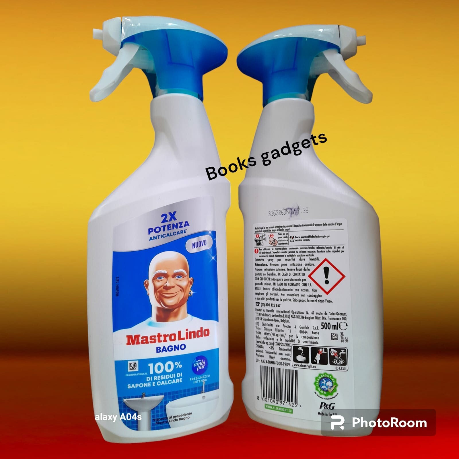Offerta 8 Mastro Lindo Bagno Spray 500ml | Pulizia Rapida Casa