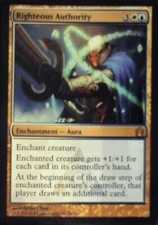 Righteous Authority - Return to Ravnica: #189, Magic: The Gathering Nm R122