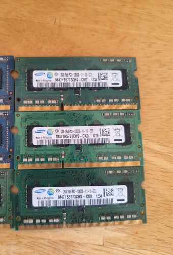 Job lot of: 4x SAMSUNG and 2x Hynix 2GB DDR3 1Rx8 PC3 12800S - Picture 3 of 4
