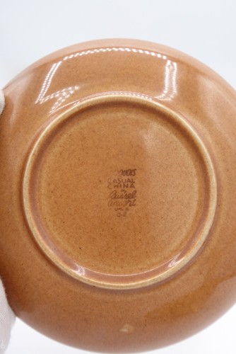 2 Russel Wright Iroquois Casual China Caramel Cups & Saucers 1950s Please Read - Picture 14 of 20