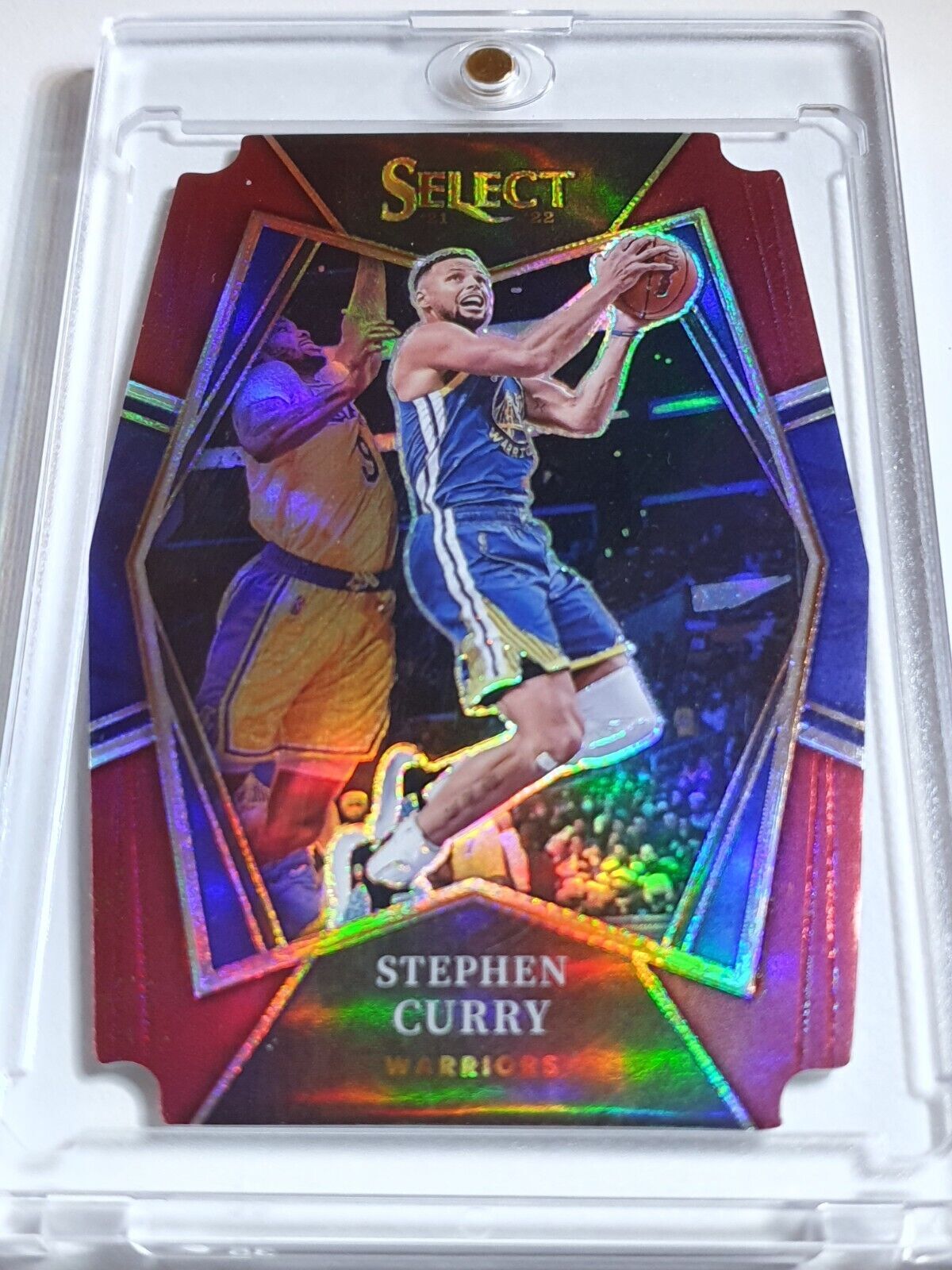 2021 Panini Select Stephen Curry #121 MAROON /175 Holo Die-Cut - Ready to Grade