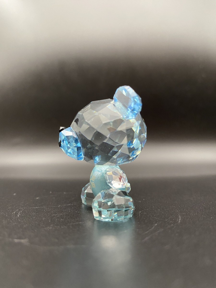 Swarovski Crystal Figurines Bo Bear - Ice Blue Smile Display | eBay