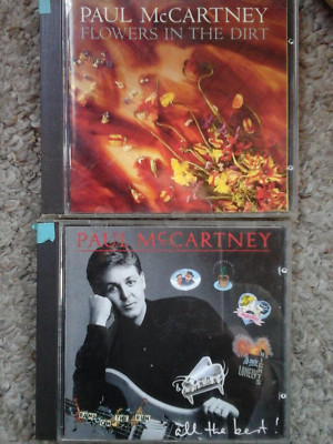 Paul McCartney 2 CD Lot - Flowers In The Dirt & All The Best-CD