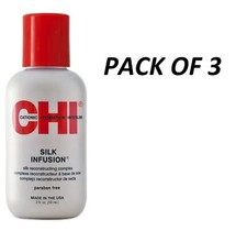 CHI Silk Infusion Reconstructing Complex 2 oz - PACK OF 3