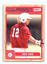 2011 Playoff Contenders Zach Cone #RT14   Texas Rangers