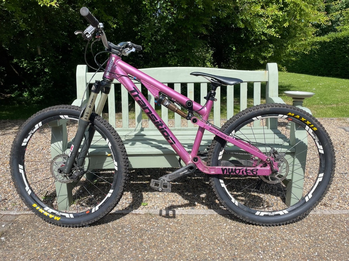 Transition bottlerocket bike mtb dirt jumper slope style small