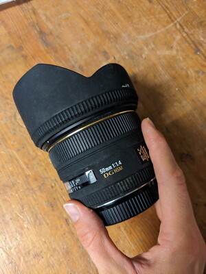 Objektiv Sigma Ex 50mm F 1.4 Nikon