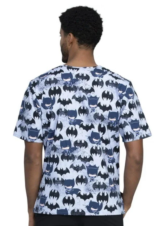 Blusa Médica Batman Liga de la Justicia Tooniforms Hombres XS Unisex Algodón Cherokee TF606 Foto 2 de 4