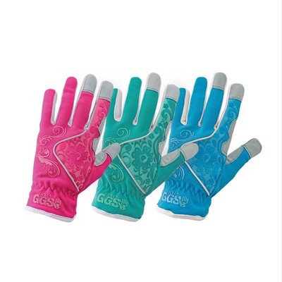 Skytec Ggs 3-Pack Of Gardening Gloves For - Non-Slip Synthetic